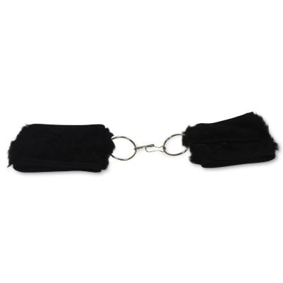 Algemas de Pelúcia Preto